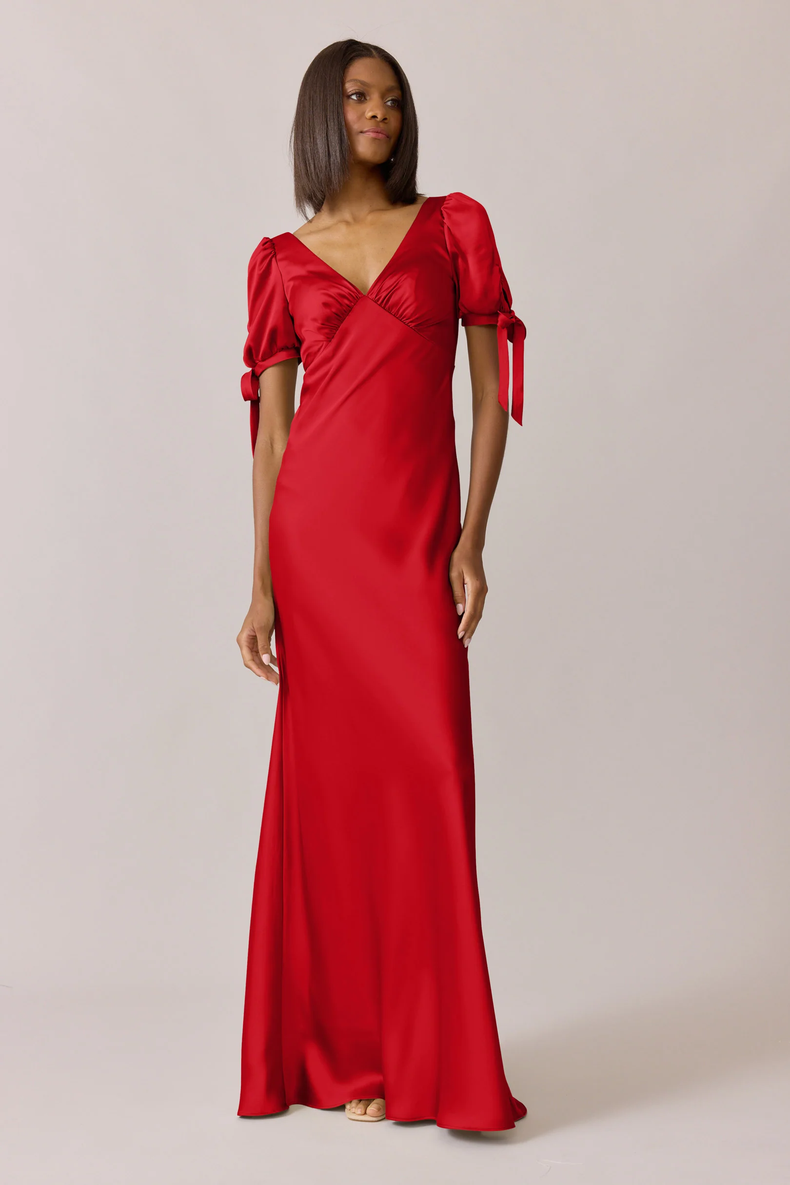Daisy Satin Dress | Made To Order - Image 83