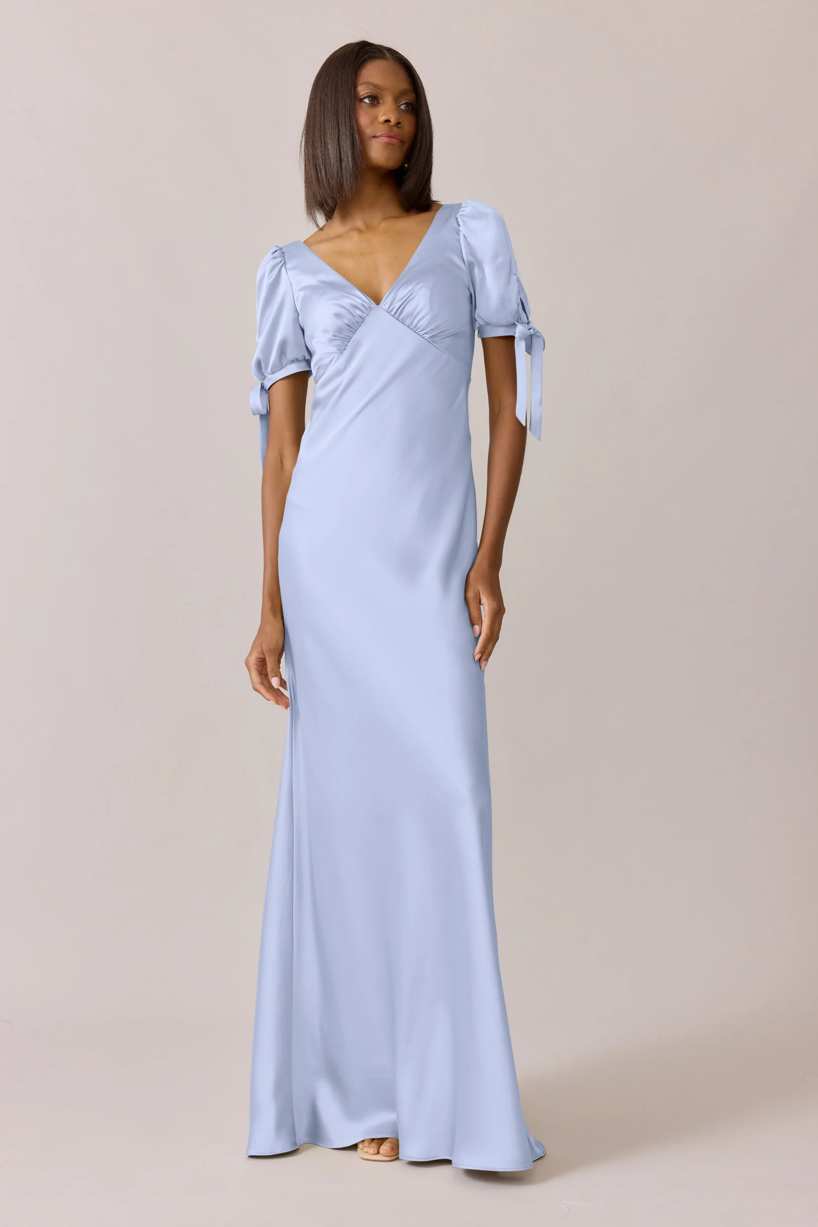 Daisy Satin Dress | Made To Order - Image 87