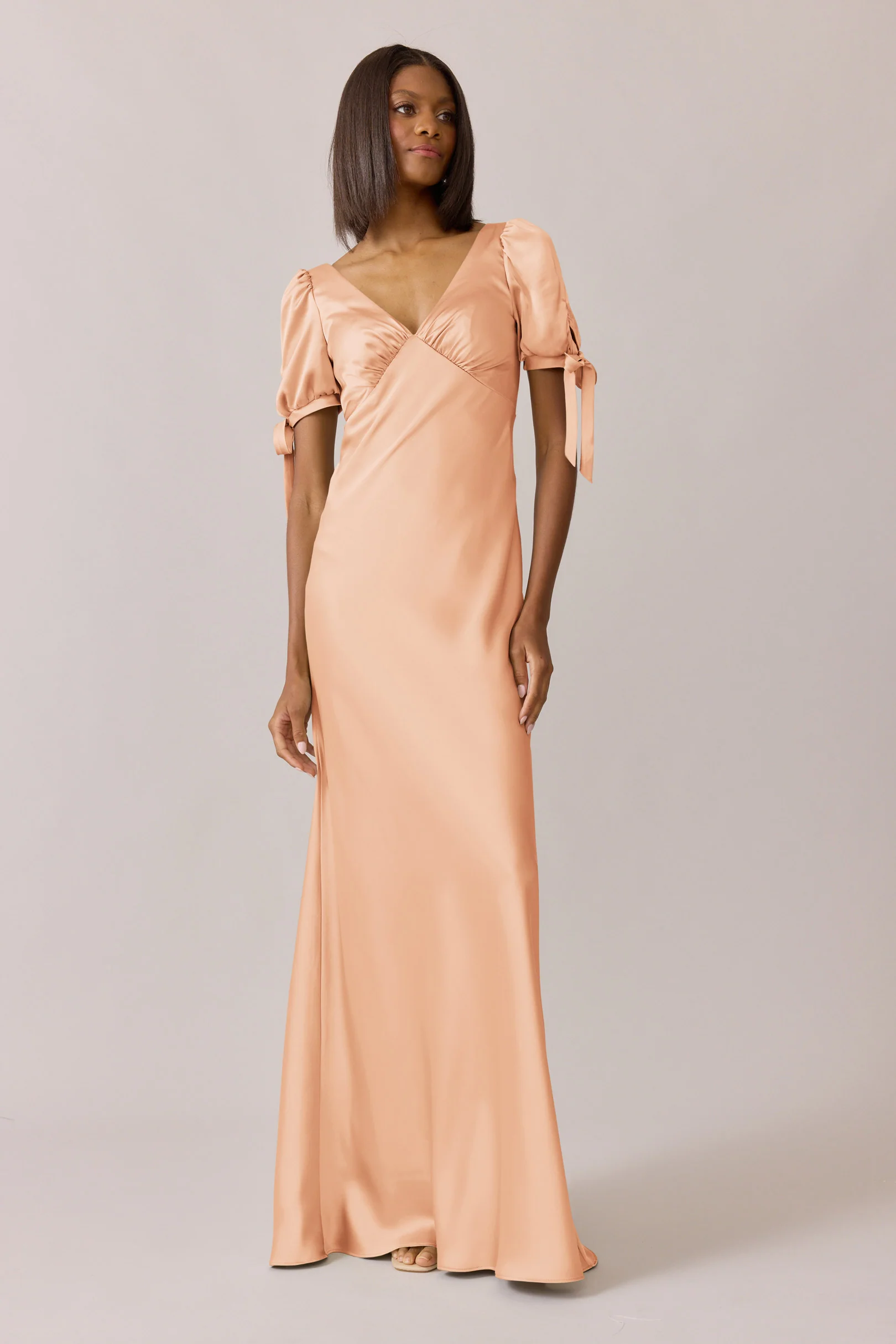 Daisy Satin Dress | Made To Order - Image 89