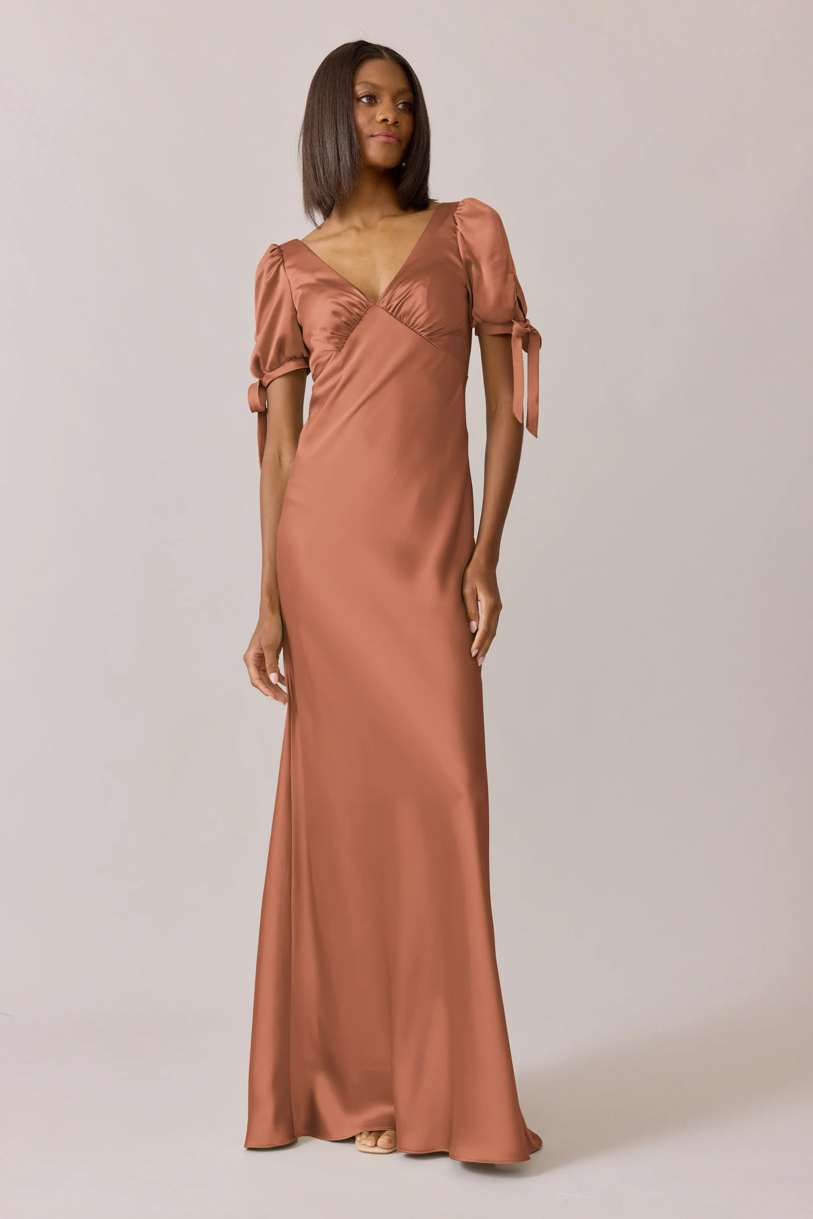 Daisy Satin Dress | Made To Order - Image 9