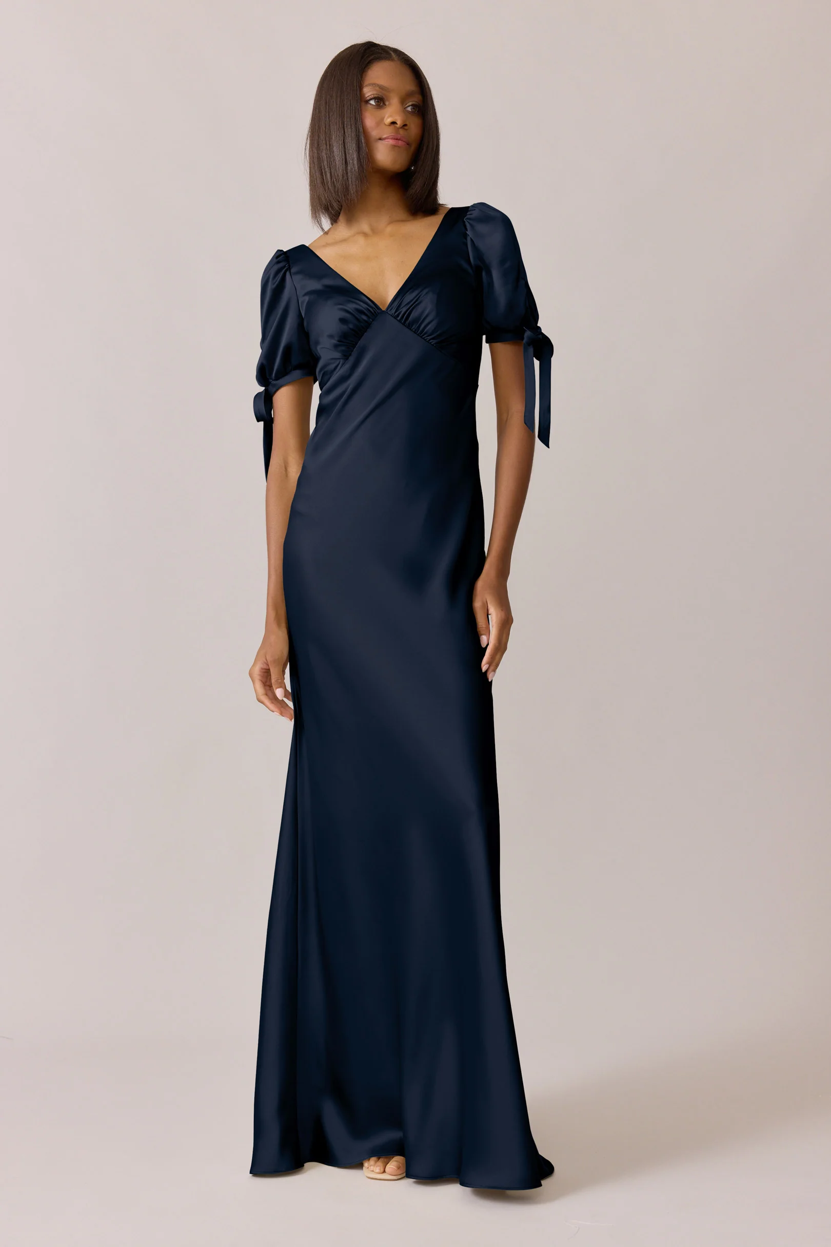 Daisy Satin Dress | Made To Order - Image 93