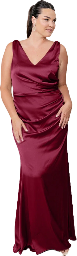 Dawson Satin Dress | Made To Order - Image 13