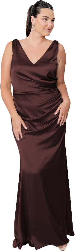 Dawson Satin Dress | Made To Order - Image 37