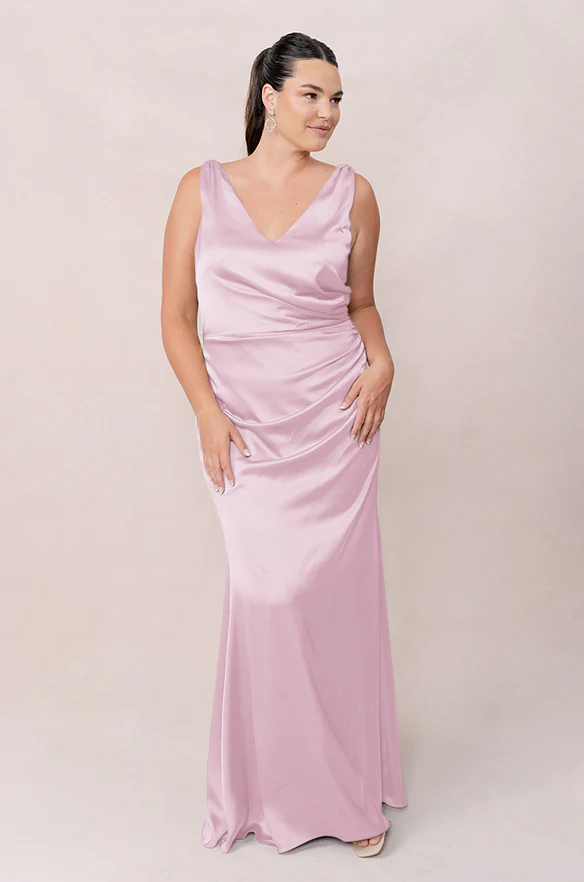 Dawson Satin Dress | Made To Order - Image 55