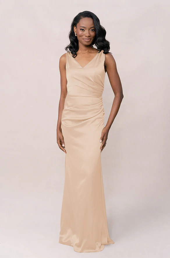 Dawson Satin Dress | Made To Order - Image 93