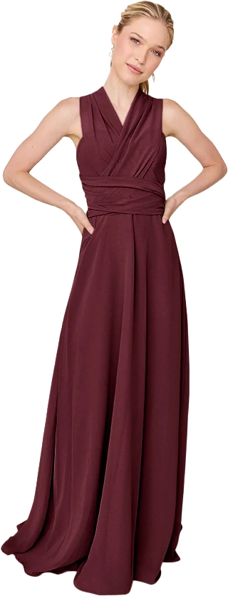 Devan Convertible Chiffon Dress | Made To Order - Image 12