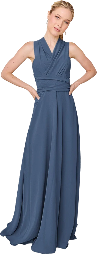 Devan Convertible Chiffon Dress | Made To Order - Image 19