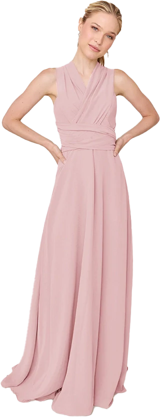 Devan Convertible Chiffon Dress | Made To Order - Image 22