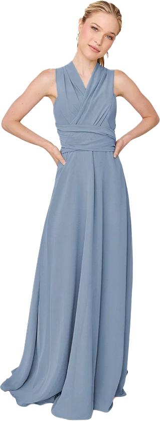 Devan Convertible Chiffon Dress | Made To Order - Image 23