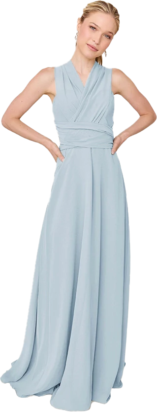 Devan Convertible Chiffon Dress | Made To Order - Image 26