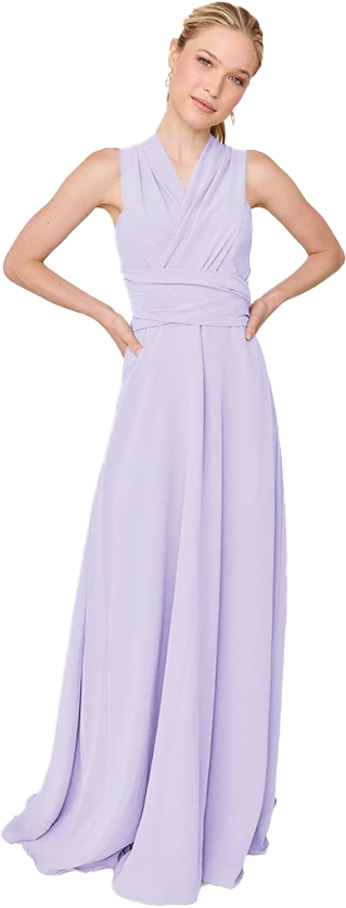 Devan Convertible Chiffon Dress | Made To Order - Image 27