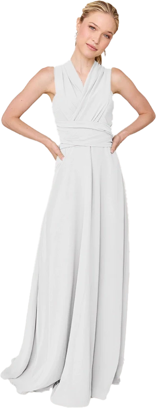 Devan Convertible Chiffon Dress | Made To Order - Image 49