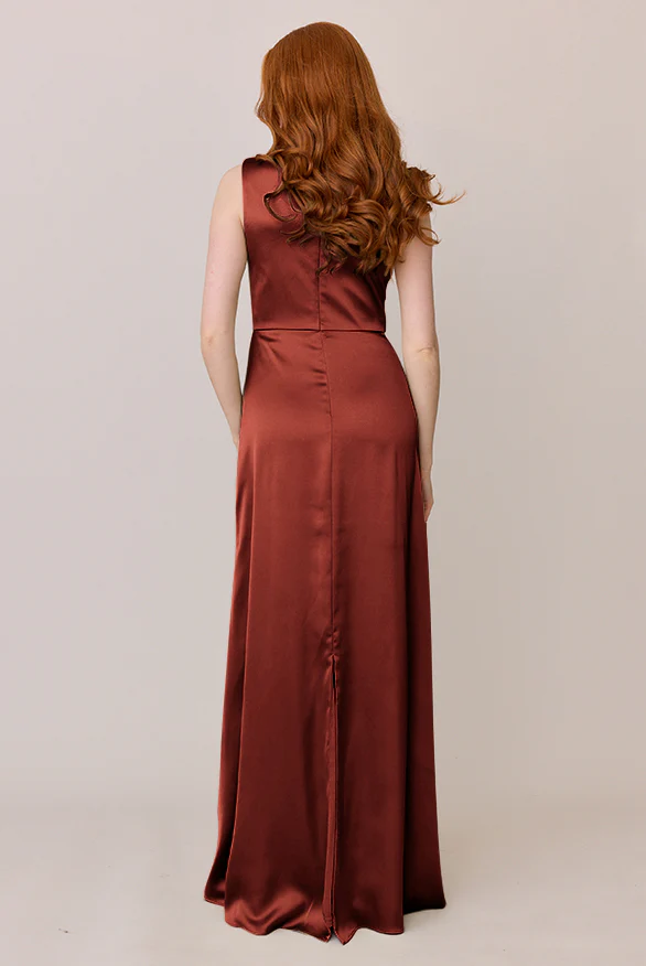 Diana Satin Dress | Made To Order - Image 102