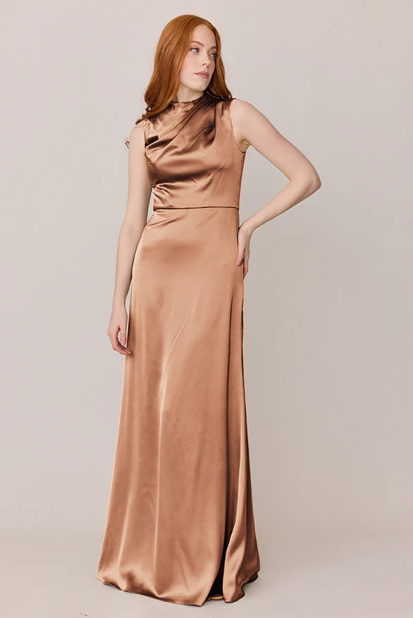 Diana Satin Dress | Made To Order - Image 103
