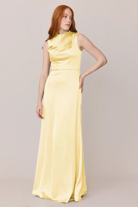 Diana Satin Dress | Made To Order - Image 107