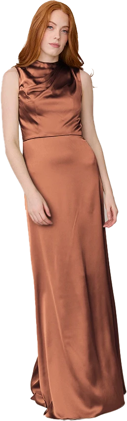 Diana Satin Dress | Made To Order - Image 117