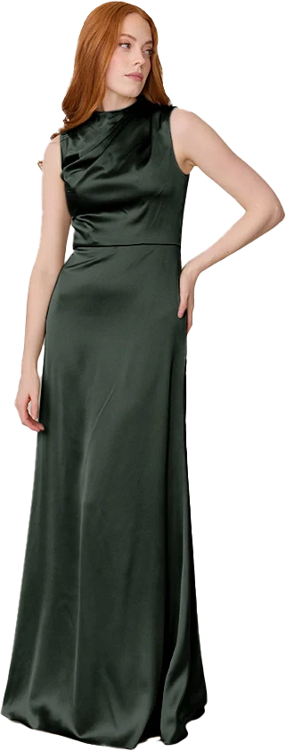 Diana Satin Dress | Made To Order - Image 118