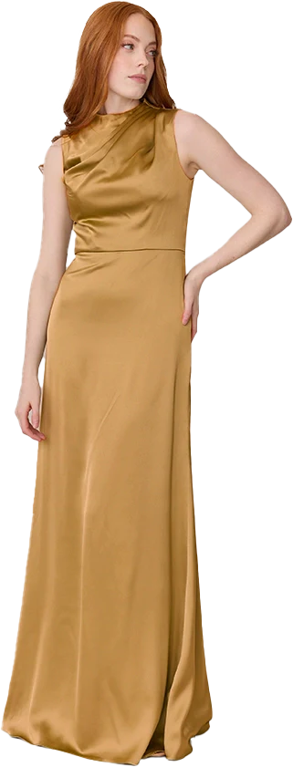 Diana Satin Dress | Made To Order - Image 126