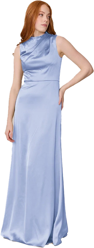 Diana Satin Dress | Made To Order - Image 140