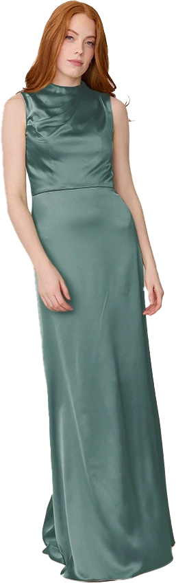 Diana Satin Dress | Made To Order - Image 146