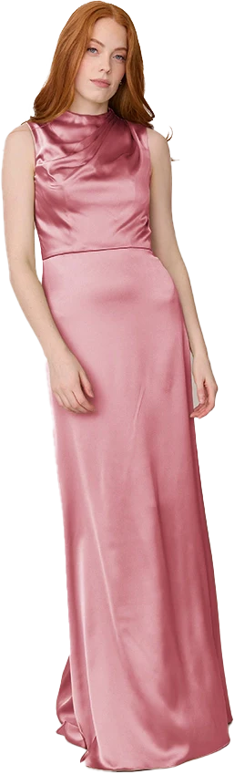 Diana Satin Dress | Made To Order - Image 147