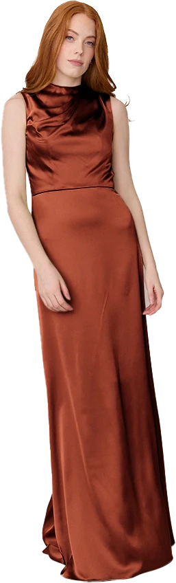 Diana Satin Dress | Made To Order - Image 148