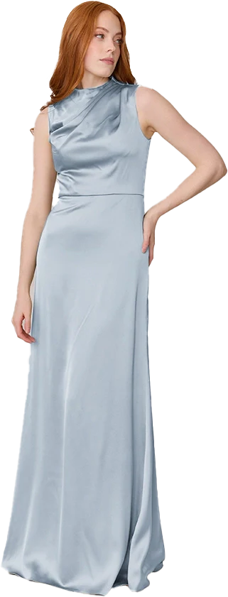 Diana Satin Dress | Made To Order - Image 151