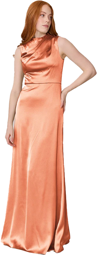 Diana Satin Dress | Made To Order - Image 153