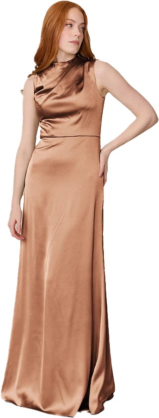 Diana Satin Dress | Made To Order - Image 156