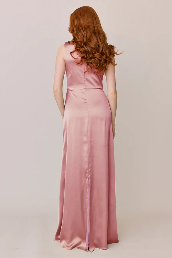 Diana Satin Dress | Made To Order - Image 16