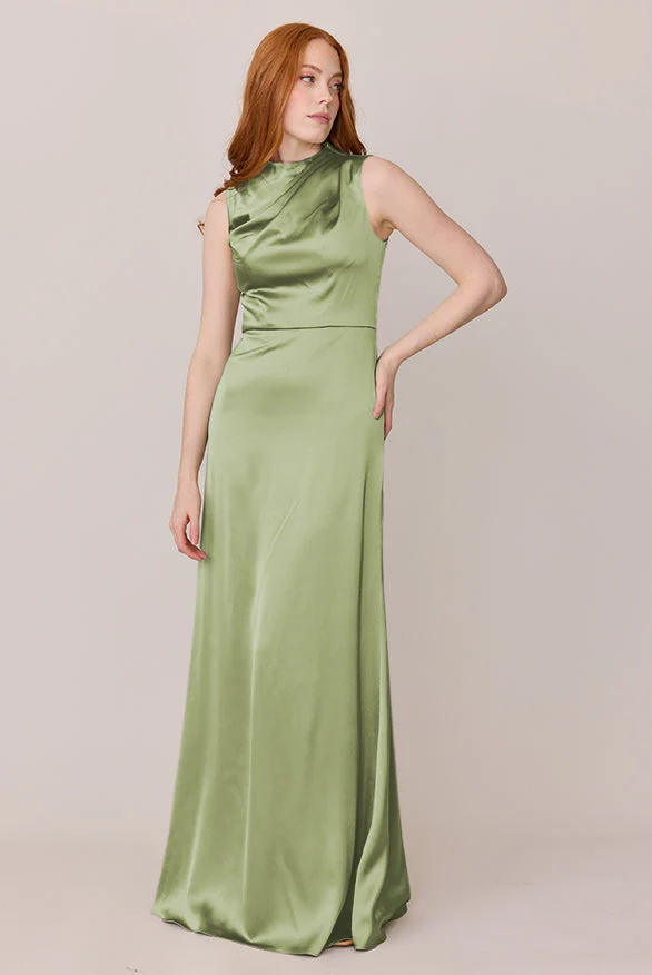 Diana Satin Dress | Made To Order - Image 162