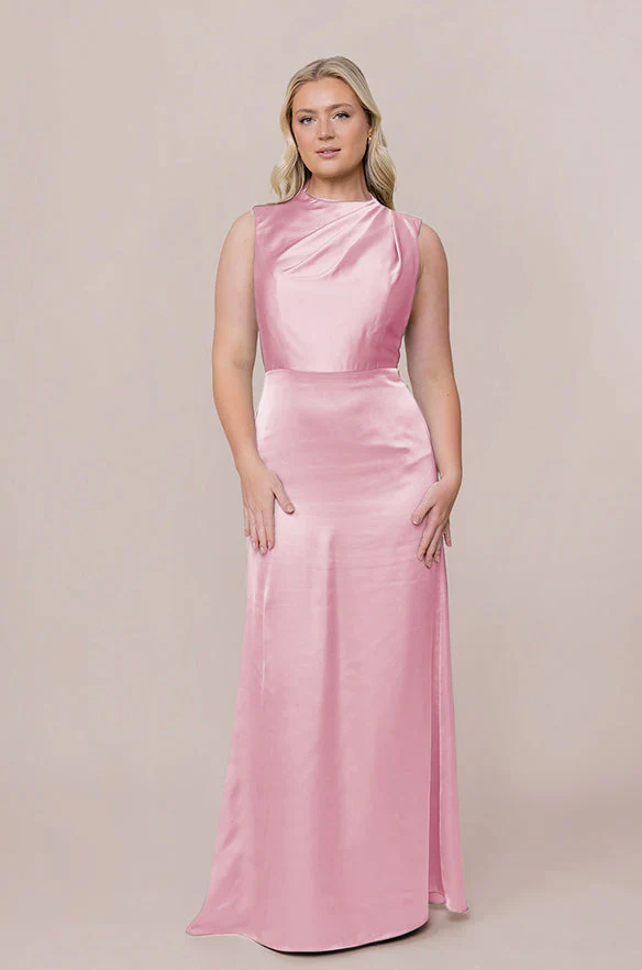 Diana Satin Dress | Made To Order - Image 166
