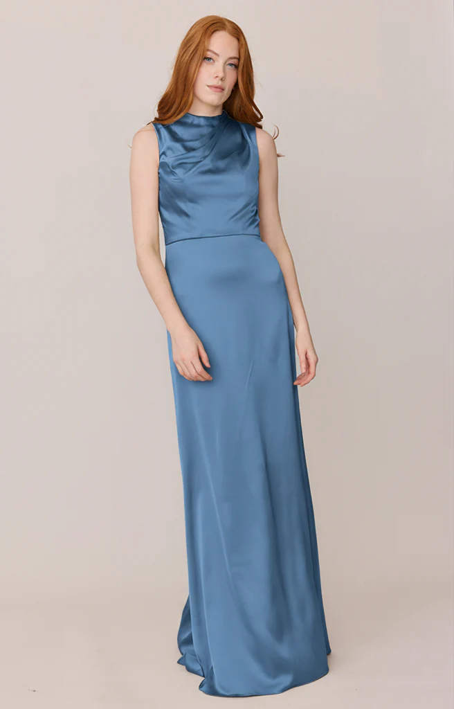 Diana Satin Dress | Made To Order - Image 170