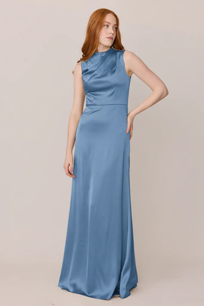 Diana Satin Dress | Made To Order - Image 172