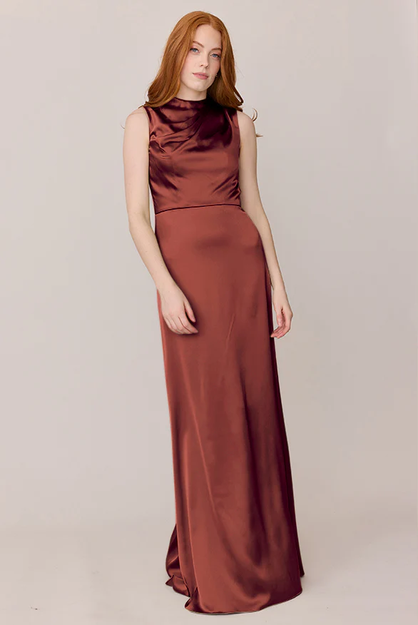 Diana Satin Dress | Made To Order - Image 19