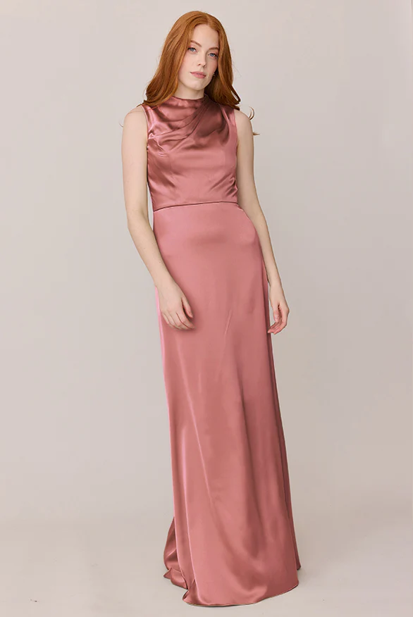 Diana Satin Dress | Made To Order - Image 27