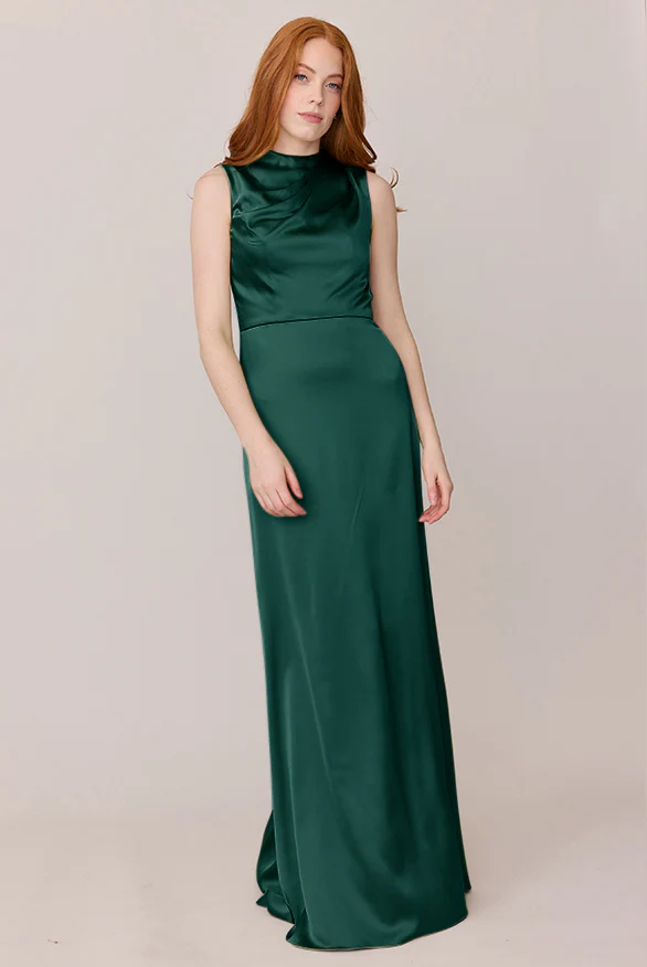Diana Satin Dress | Made To Order - Image 33