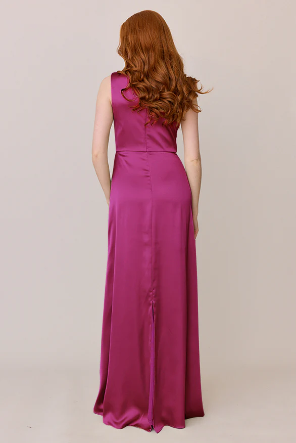 Diana Satin Dress | Made To Order - Image 40