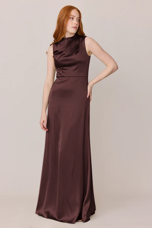 Diana Satin Dress | Made To Order - Image 57