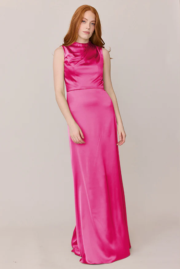 Diana Satin Dress | Made To Order - Image 59