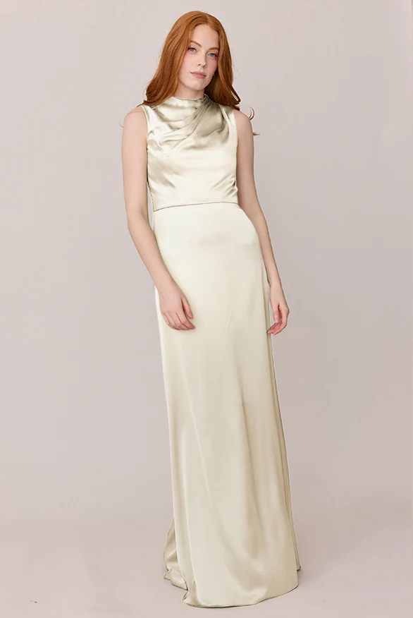 Diana Satin Dress | Made To Order - Image 67