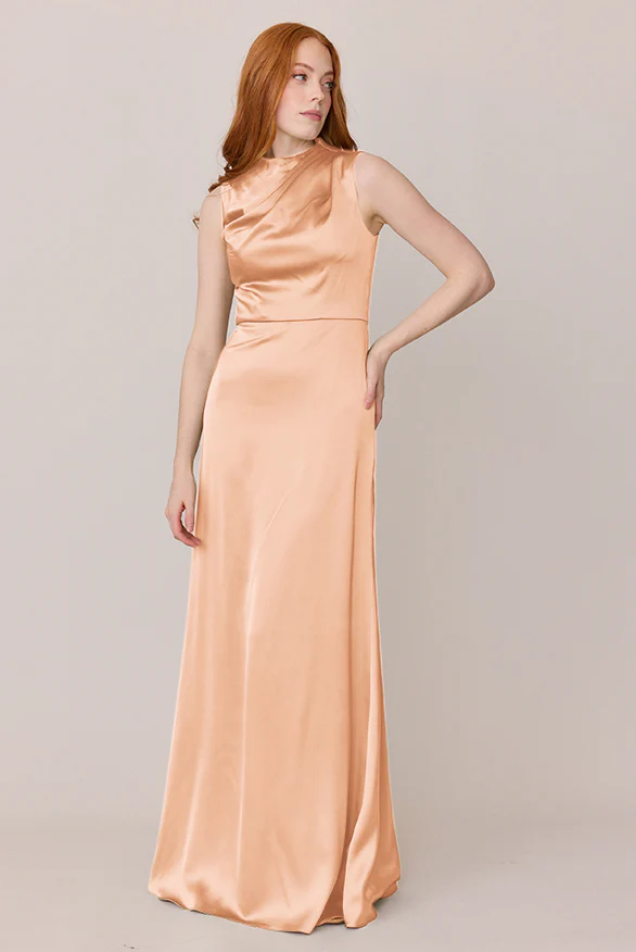 Diana Satin Dress | Made To Order - Image 69