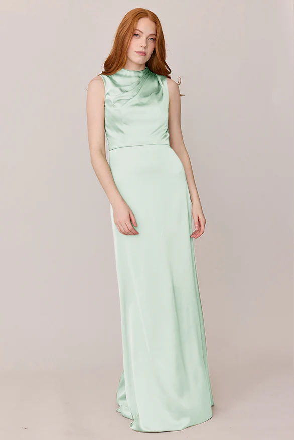 Diana Satin Dress | Made To Order - Image 73