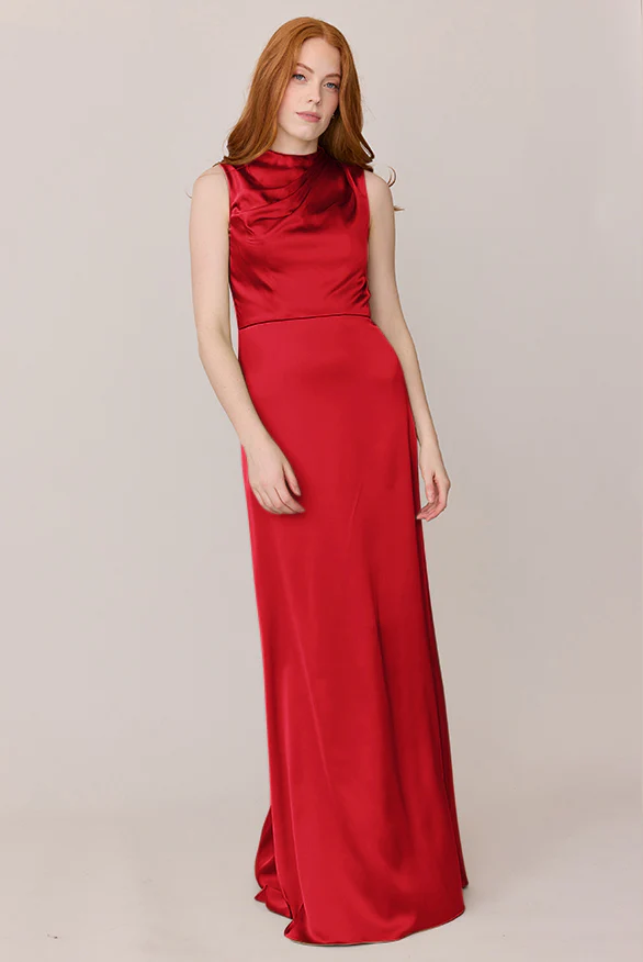 Diana Satin Dress | Made To Order - Image 75