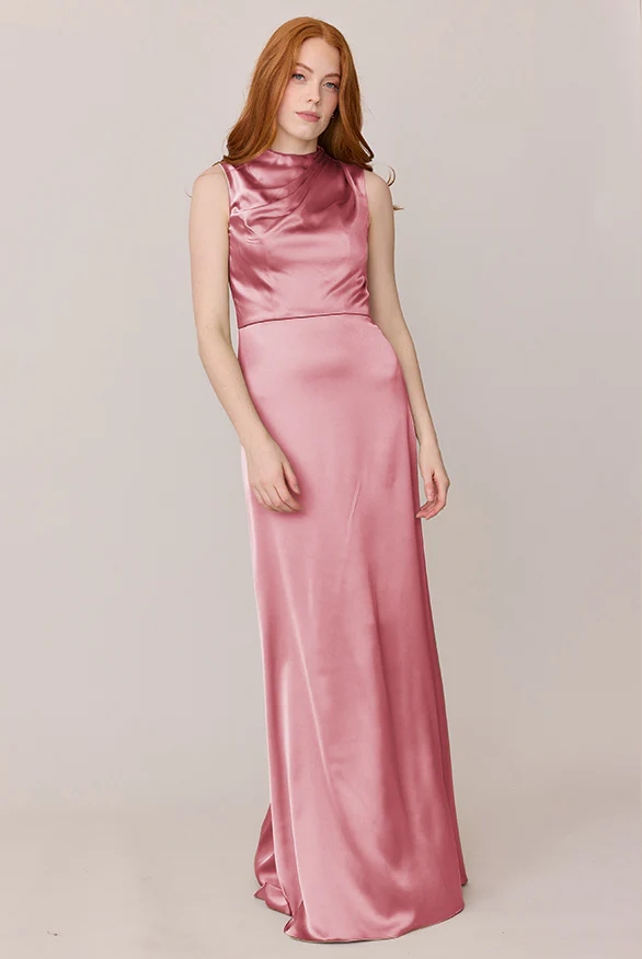 Diana Satin Dress | Made To Order - Image 85