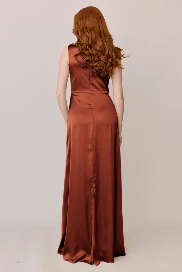 Diana Satin Dress | Made To Order - Image 88