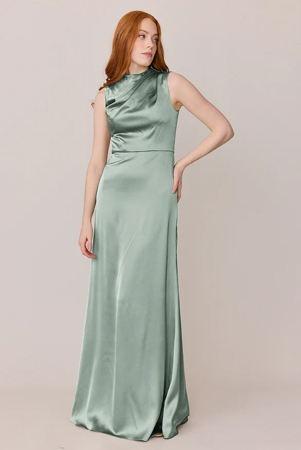 Diana Satin Dress | Made To Order - Image 89