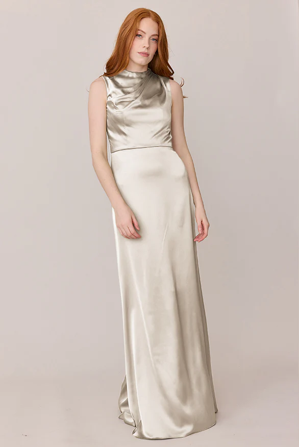 Diana Satin Dress | Made To Order - Image 95