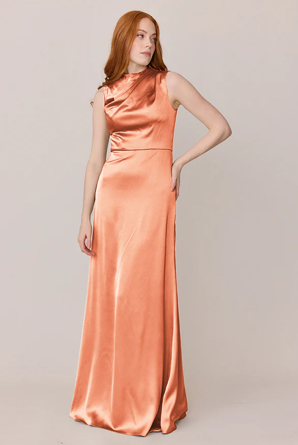 Diana Satin Dress | Made To Order - Image 97