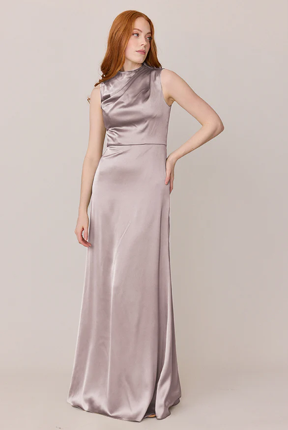 Diana Satin Dress | Made To Order - Image 99